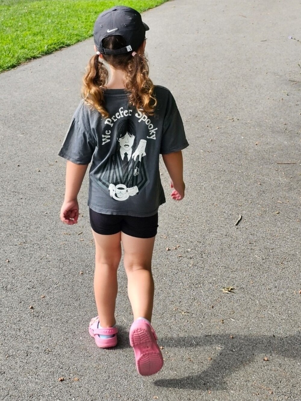 Zara X Wednesday We Prefer Spooky Graphic T-shirt, Size 6-7